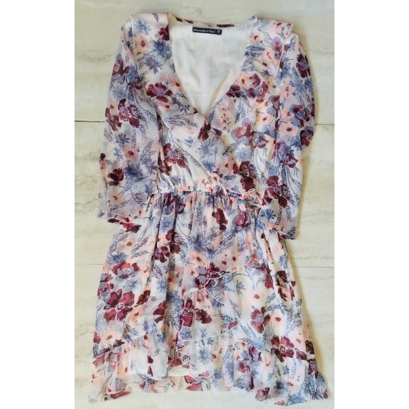 Abercrombie & Fitch Floral Ruffely Dress - Picture 4 of 8
